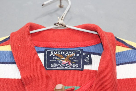 American Living Branded Original Cotton Polo T Shirt For Men | Preloved Labels