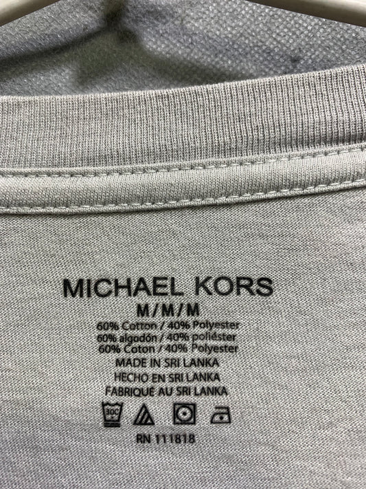 Michael Kors Luxury Maroon Cotton T Shirt For Men Medium