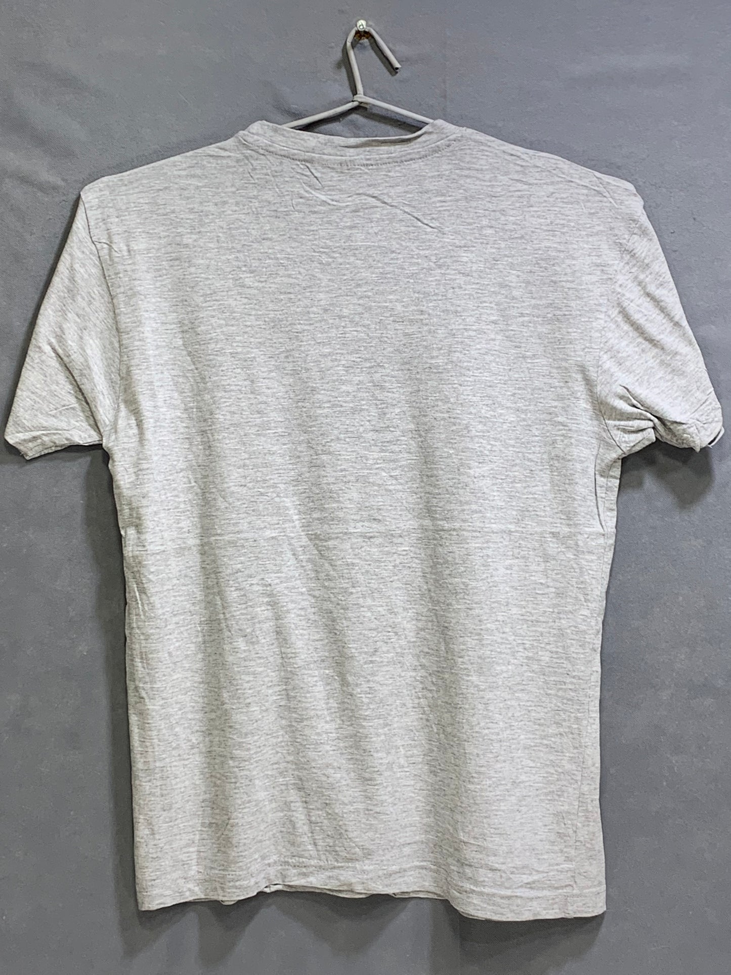 Smart tee Gray Cotton T Shirt For Men Small