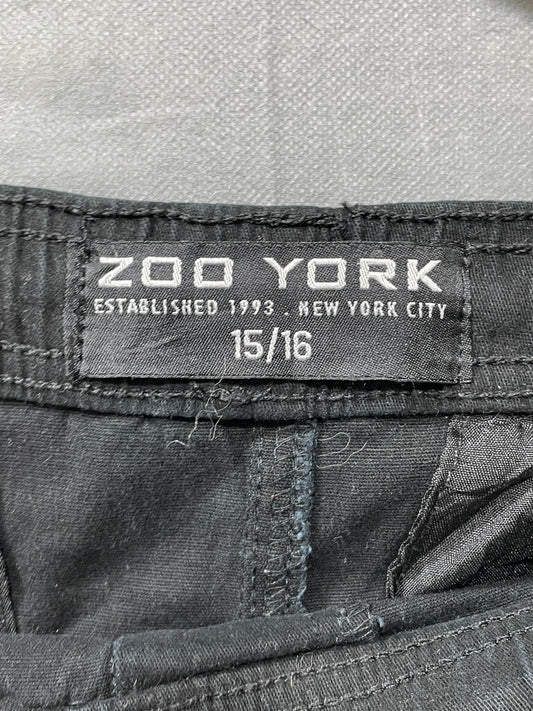 Zoo York Black Cotton For Men Cargo Pant M