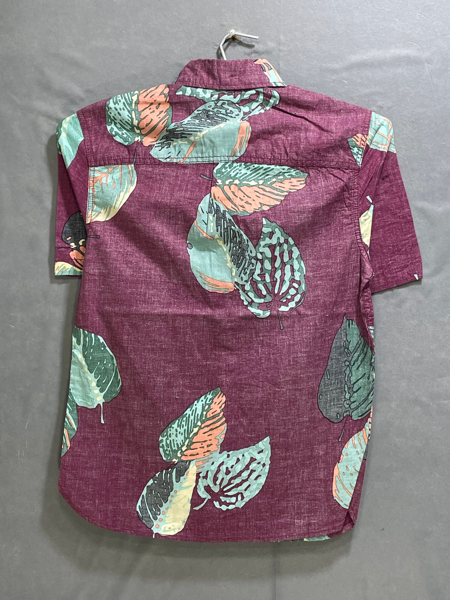 Mossimo Maroon Cotton Shirt For Men S