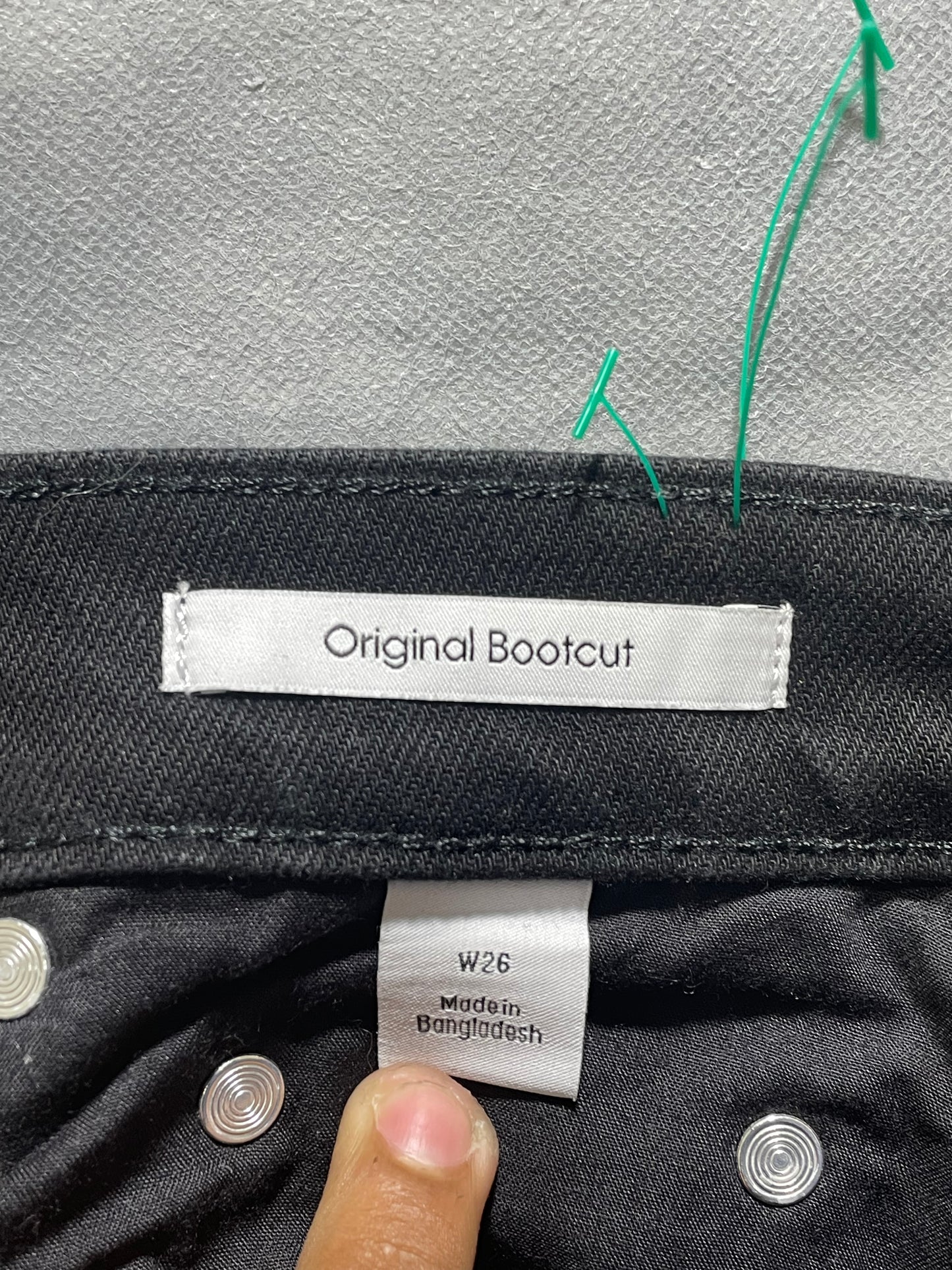 Calvin Klein Black Denim Jeans For Boy XS