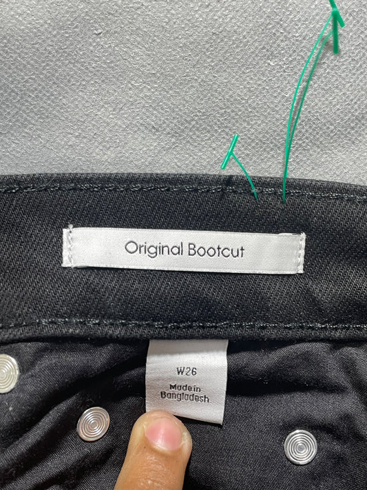 Calvin Klein Black Denim Jeans For Boy XS