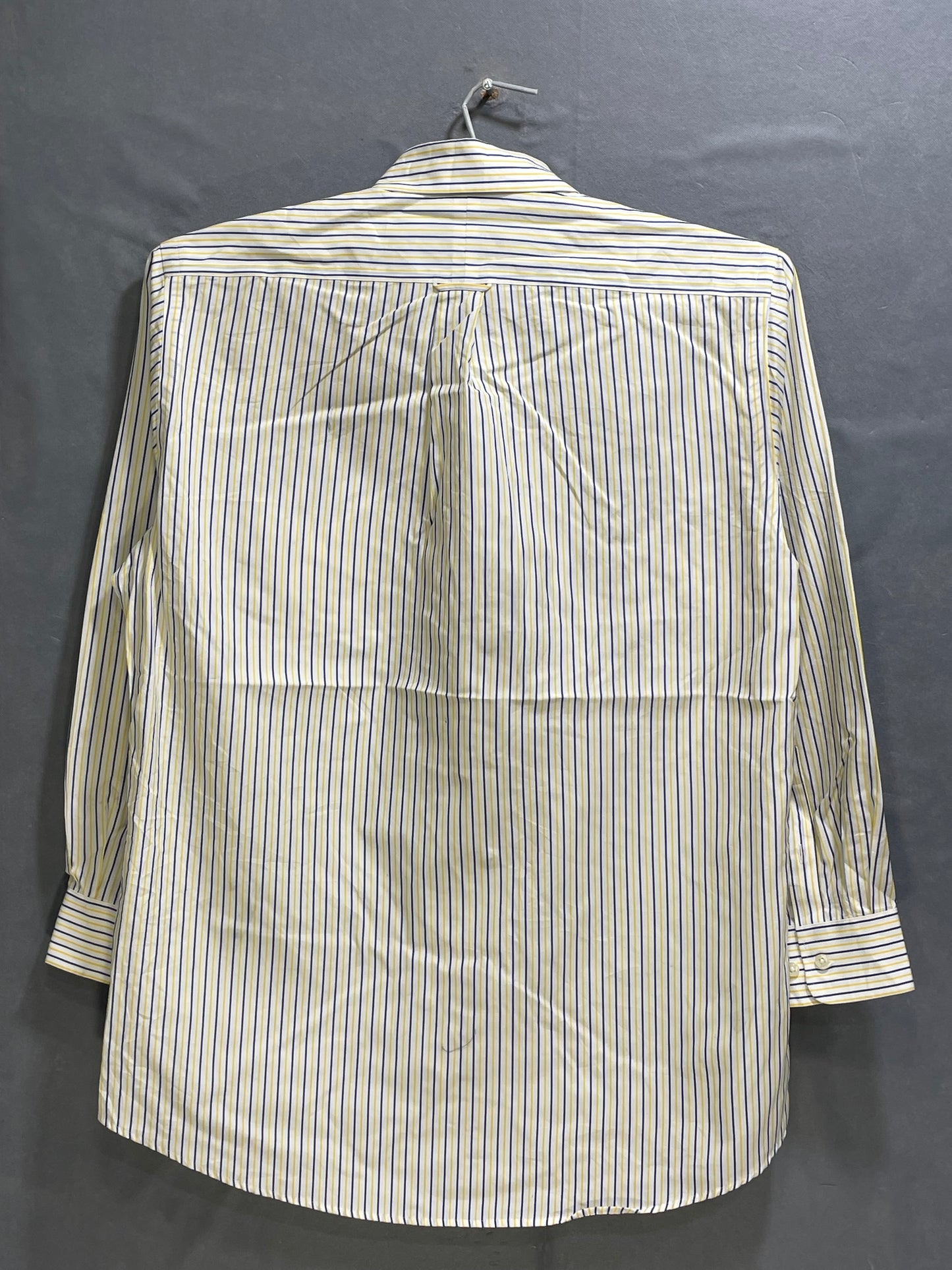 Kirkland Yellow Cotton Shirt For Men M