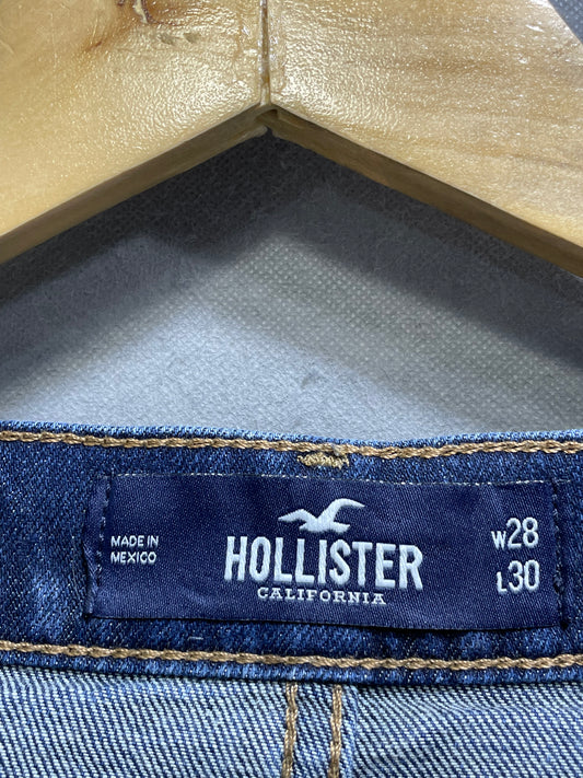 Hollister Blue Denim Jeans For Men XS
