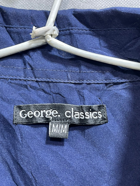 George Polyester Cotton Shirt For Men M