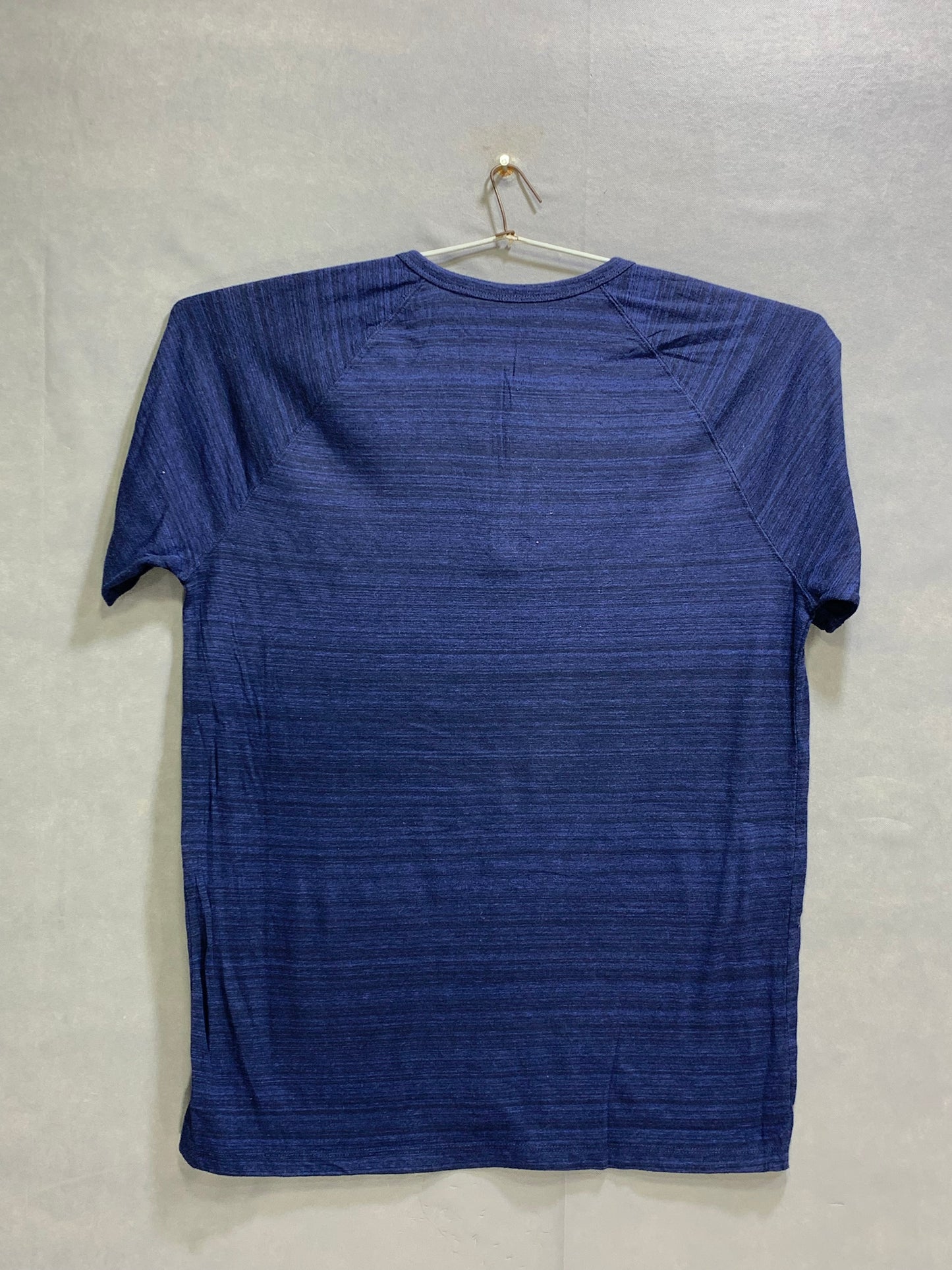 American Eagle Branded Original Deck Blue Cotton T Shirt For Men