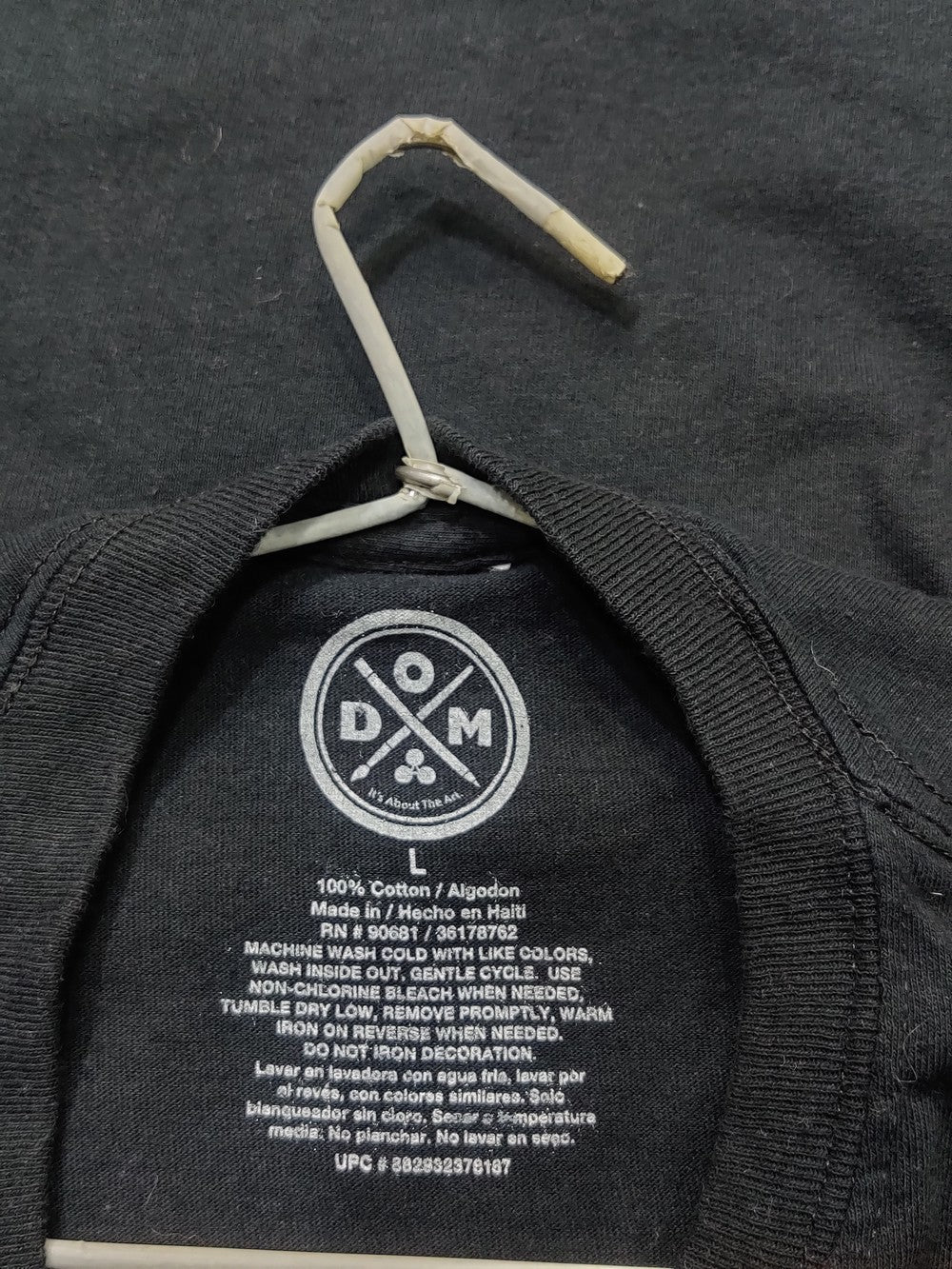DOM 3D Print Branded Original Cotton T Shirt For Men