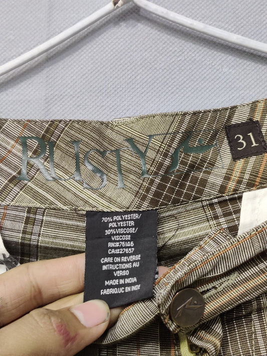 Rusty Branded Original Cotton Short For Men