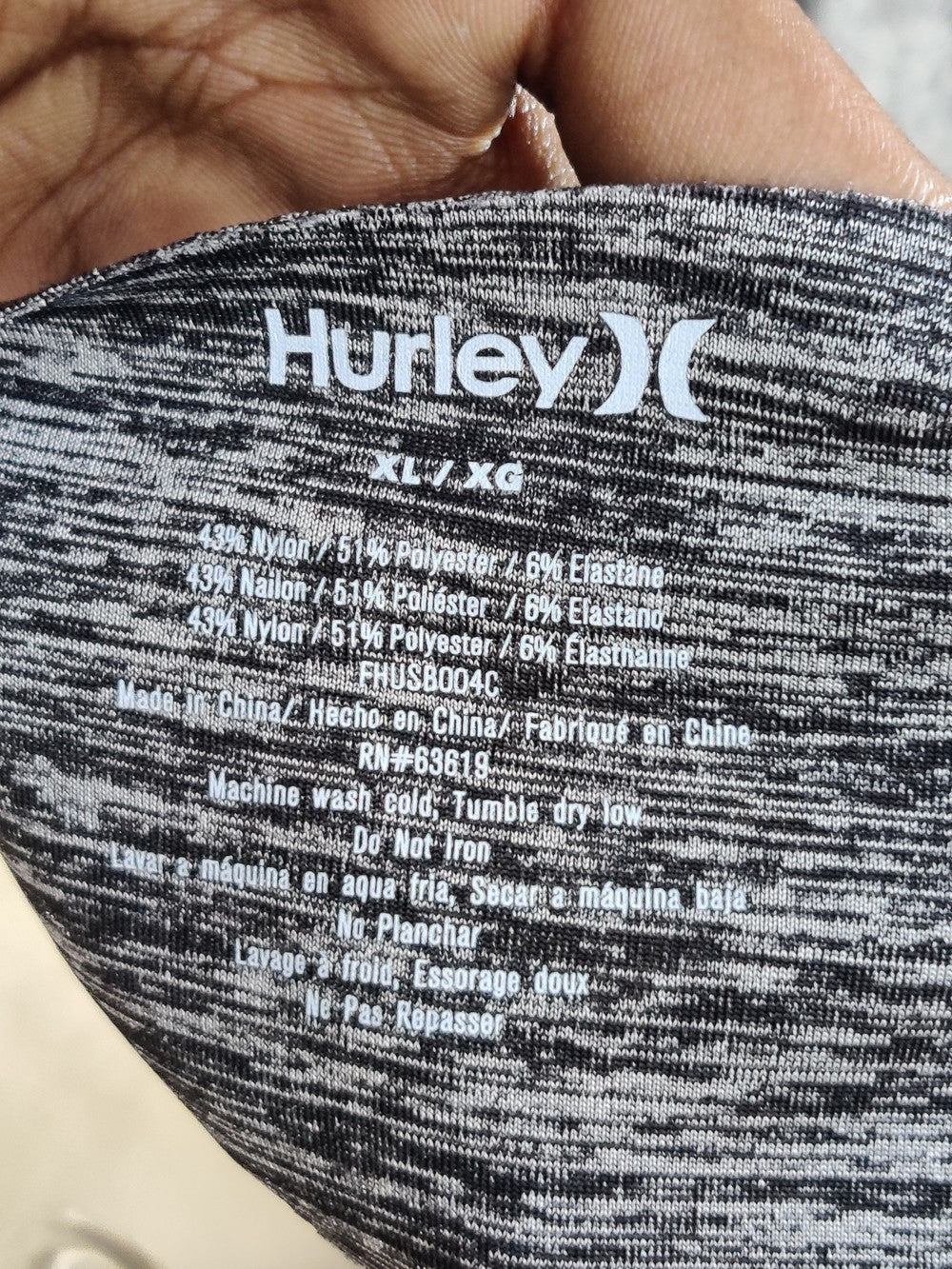 Hurley Branded Original Sports Gym Bra For Women