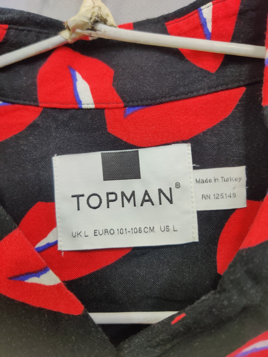 Topman Branded Original Cotton Shirt For Men