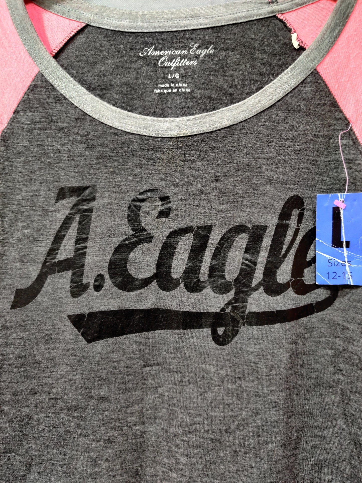 American Eagle Branded Original For Cotton Women T Shirt