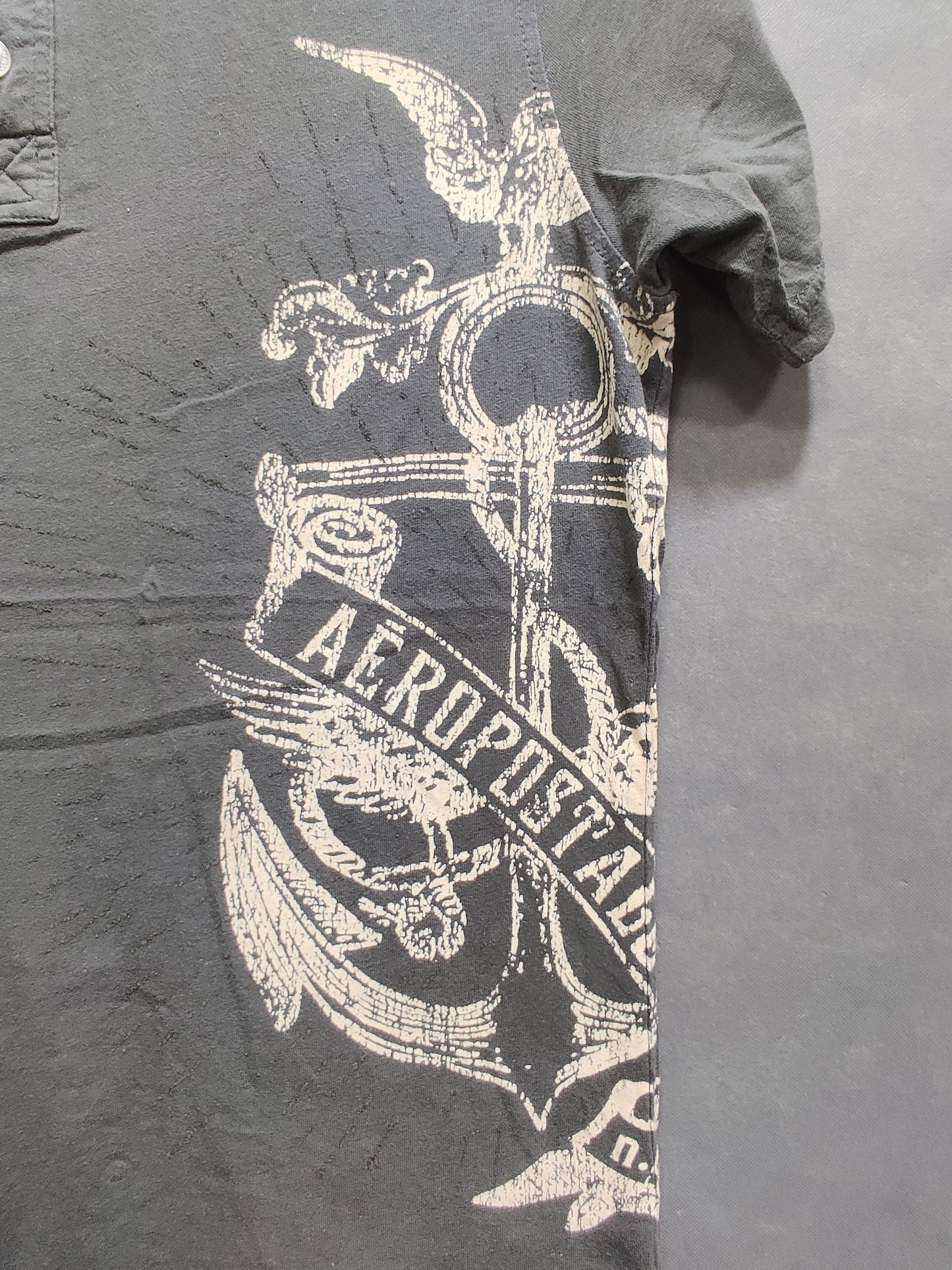 Aeropostale Branded Original Cotton Polo T Shirt For Men