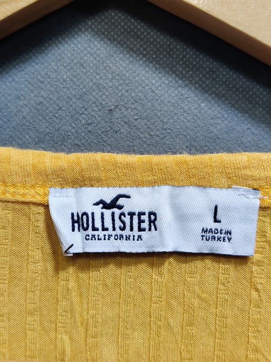 Hollister Branded Original For Cotton Women T Shirt
