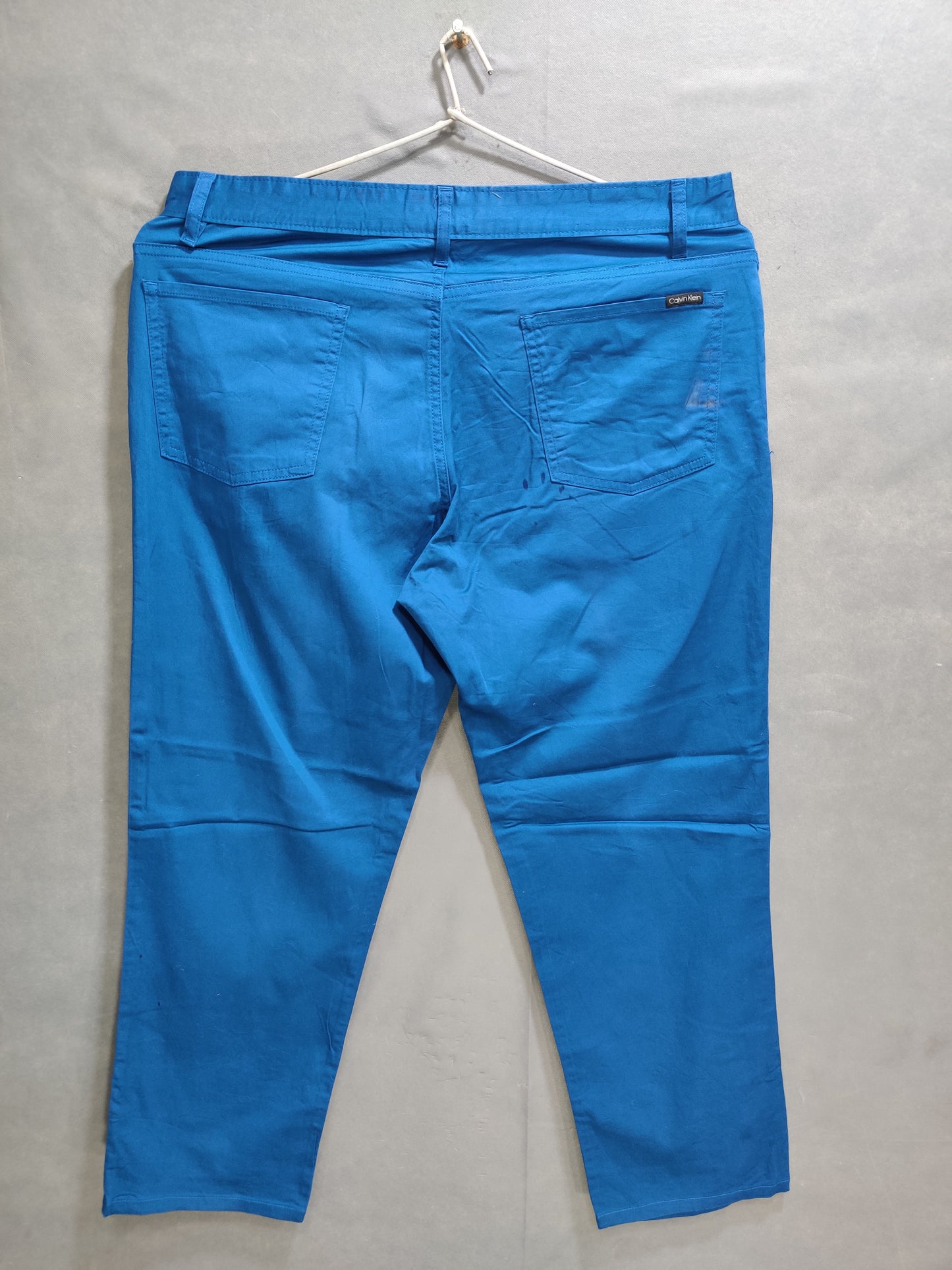 Calvin Klein Blue Cotton Jeans For Men M