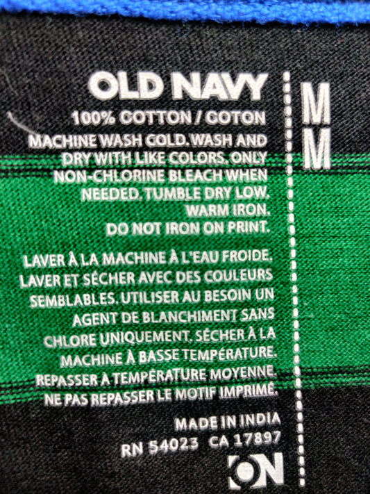 Old Navy Green Cotton Polo T Shirt For Men M