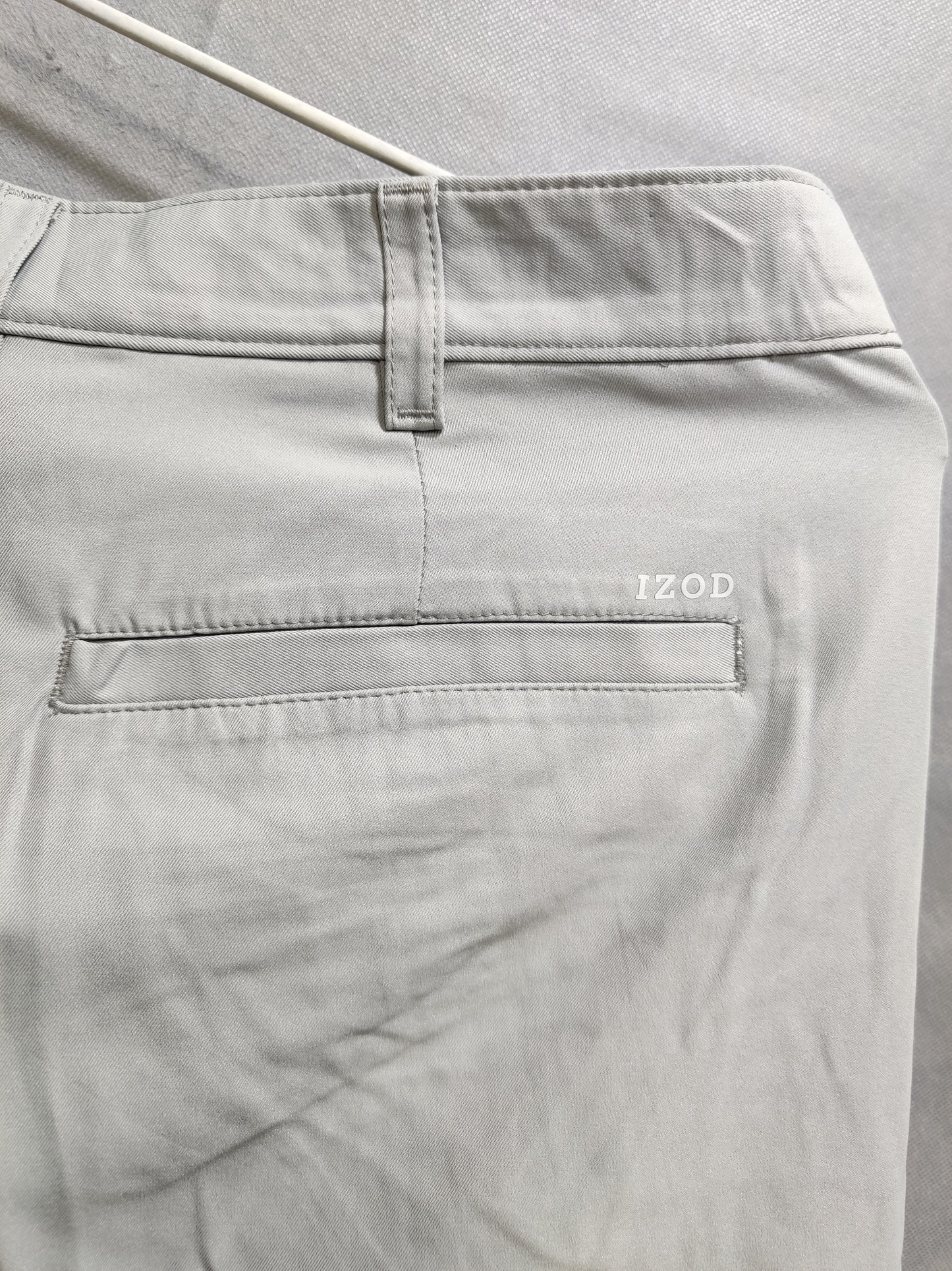 Izod Gray Polyester Short For Men X Large