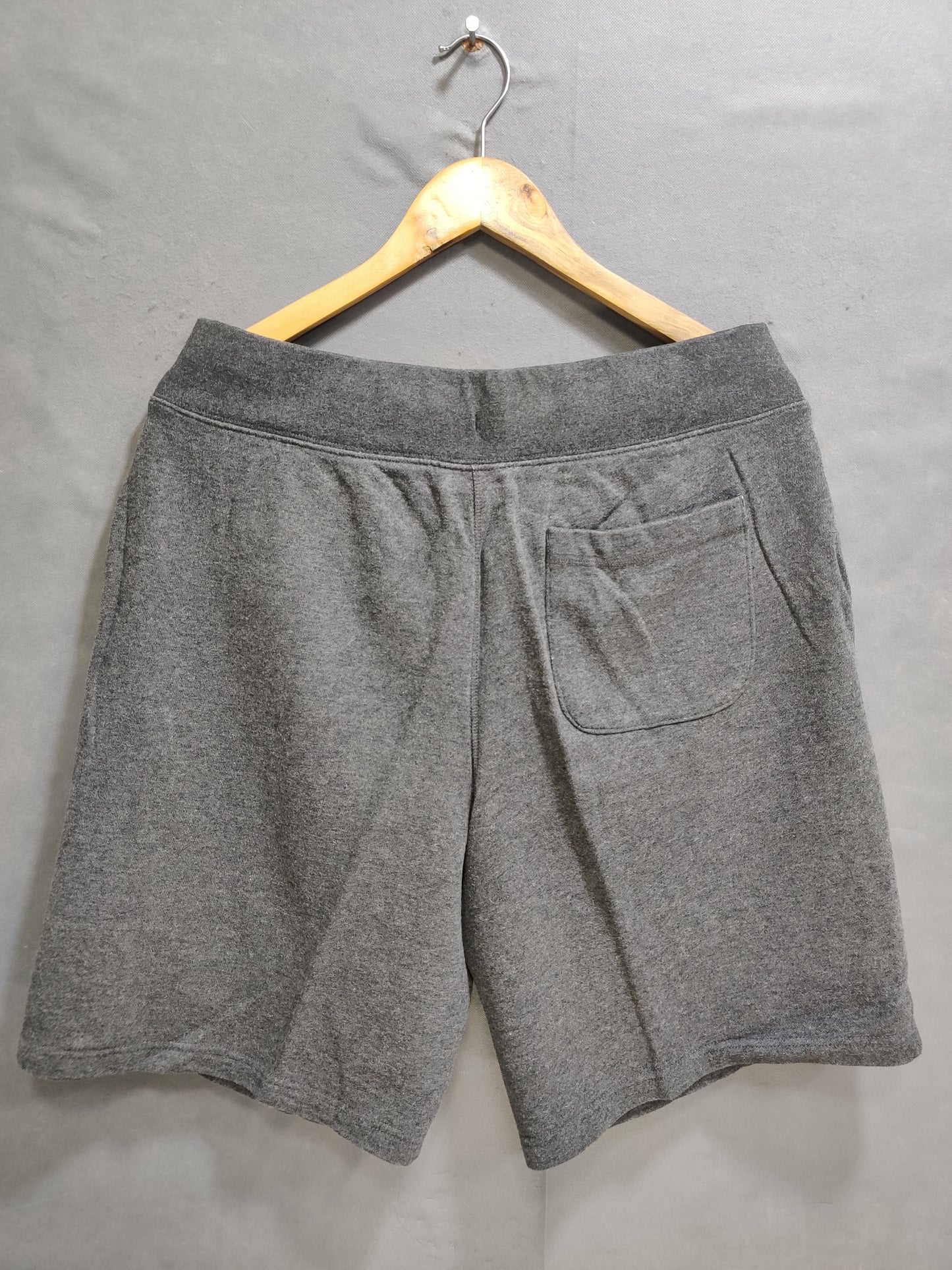 Champion Gray Cotton Short For Men L