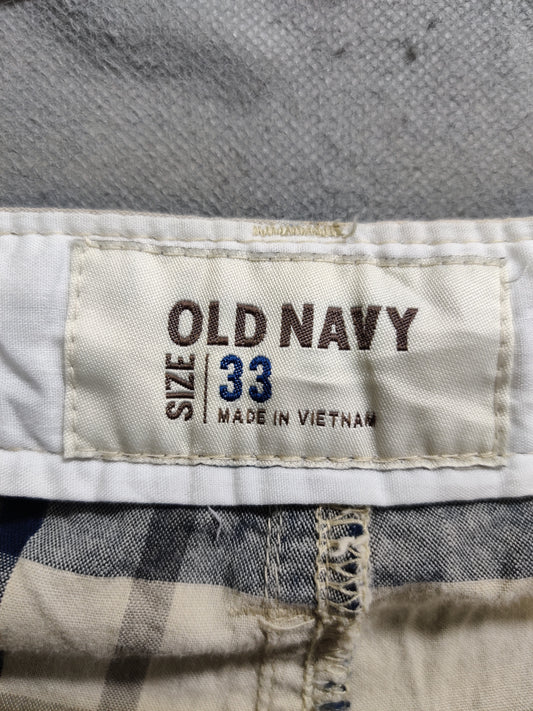 Old Navy Black Cotton Short For Men M