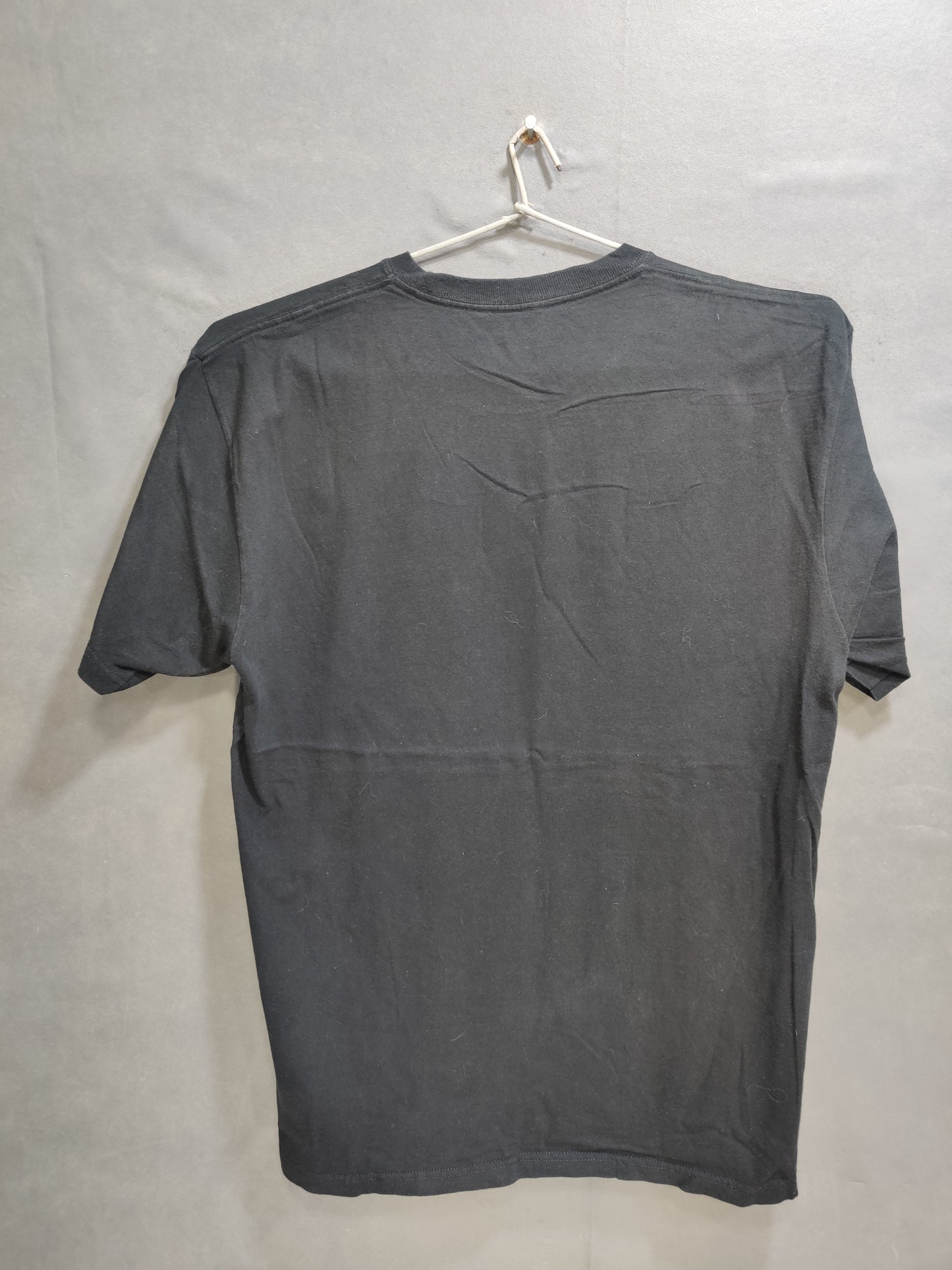 Champion Black Cotton T Shirt For Men Large