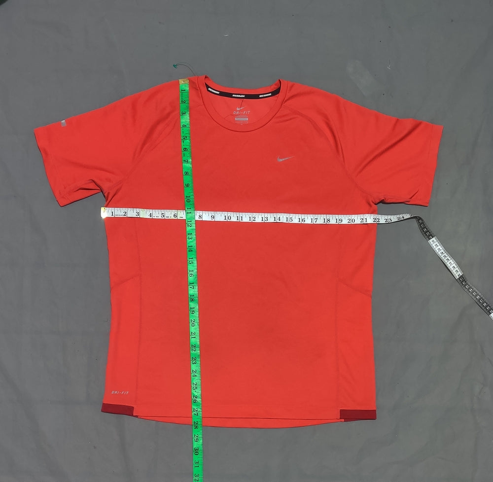 Nike Dri Fit Men Sport Red T Shirt