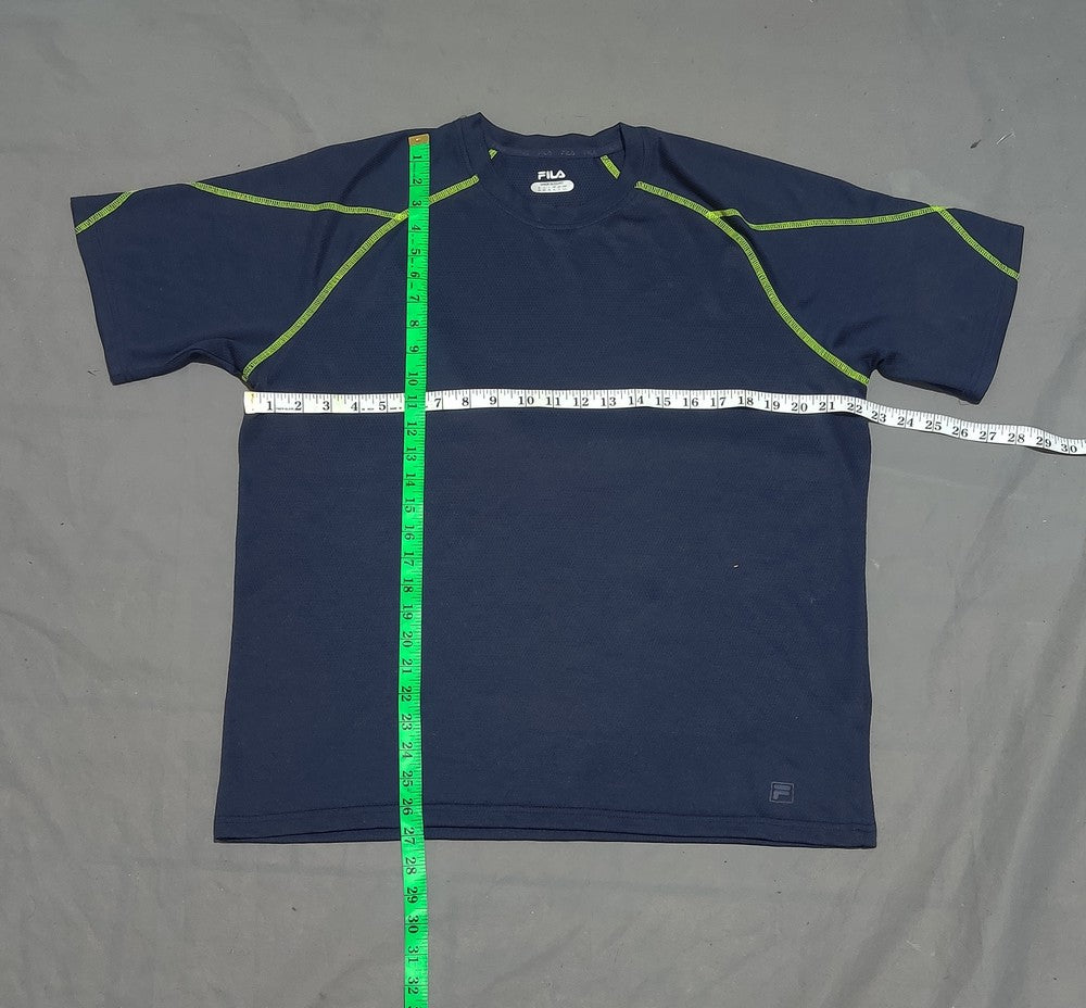 Fila Men Sport Blue T Shirt