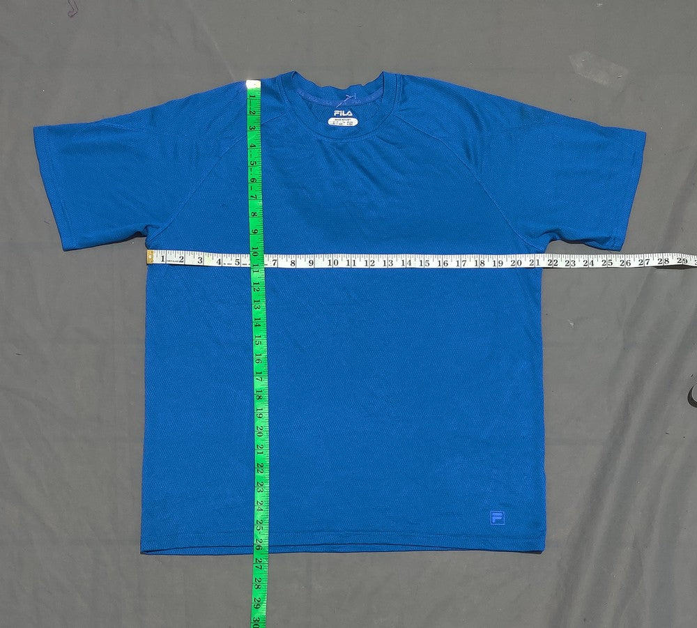 Fila Men Sport Blue T Shirt L