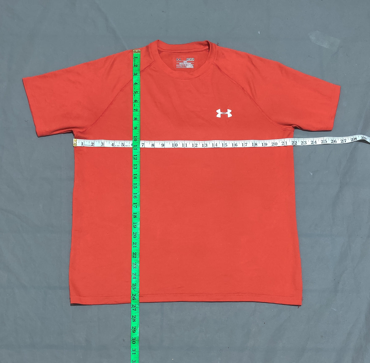 Under Armour Men Sport Orange T Shirt