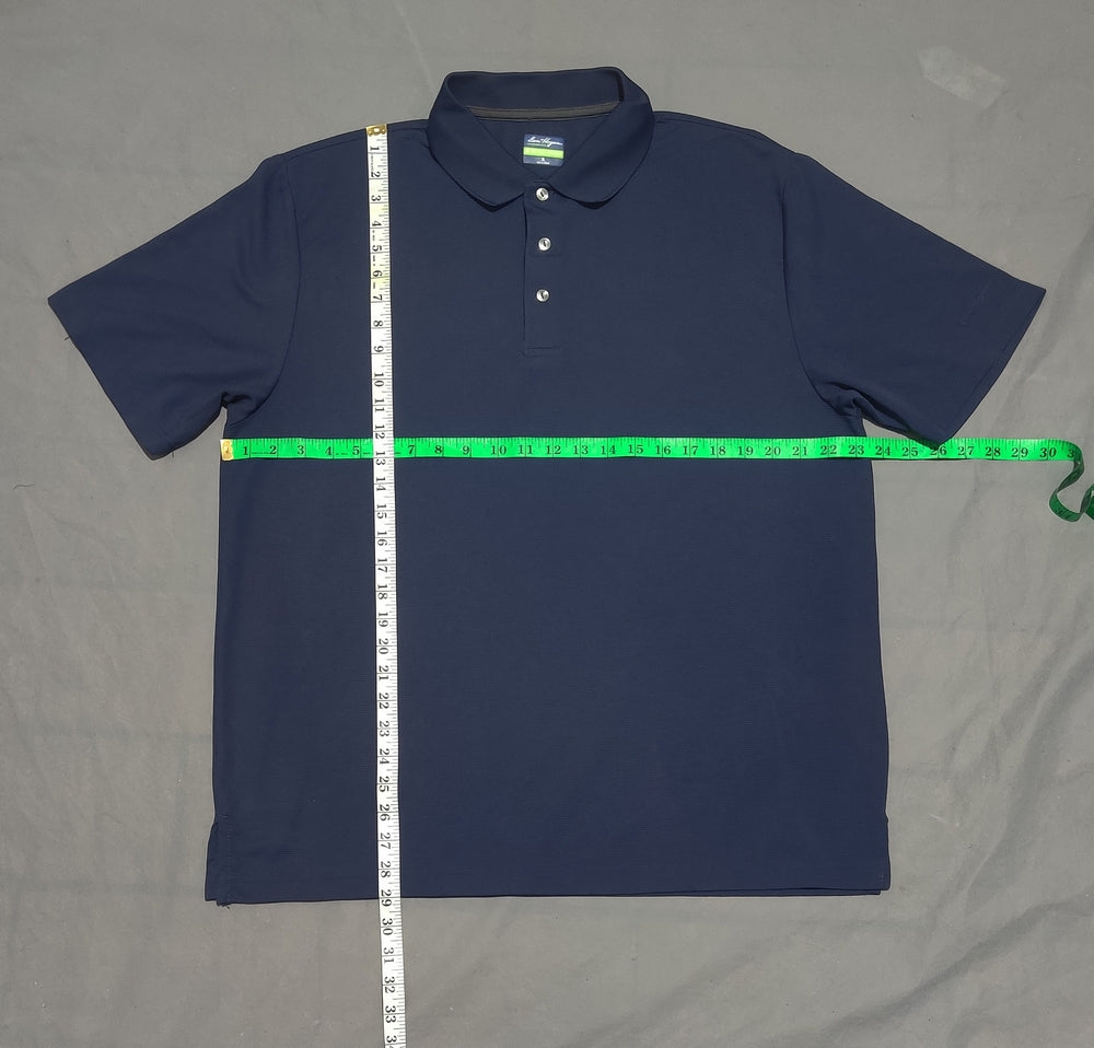 Ben Hogen Men Sport Blue Polo T Shirt