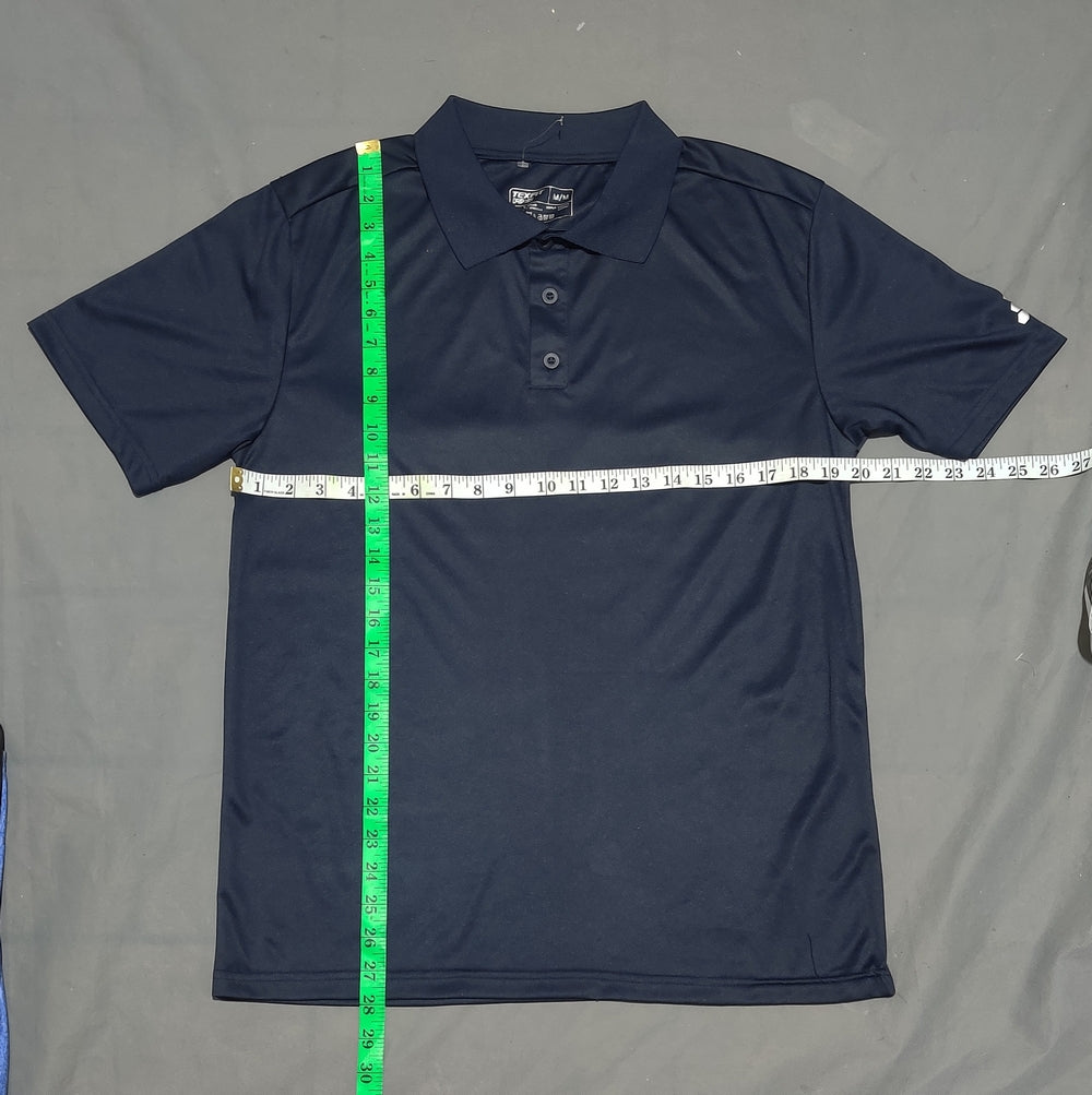 Tex Fit Men Sport Blue Polo T Shirt