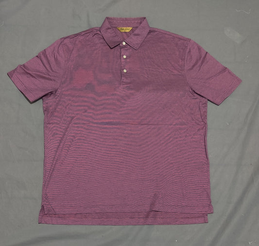 Gold Label Men Sport Purple Polo T Shirt