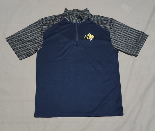 Badger Men Sport Blue Polo T Shirt