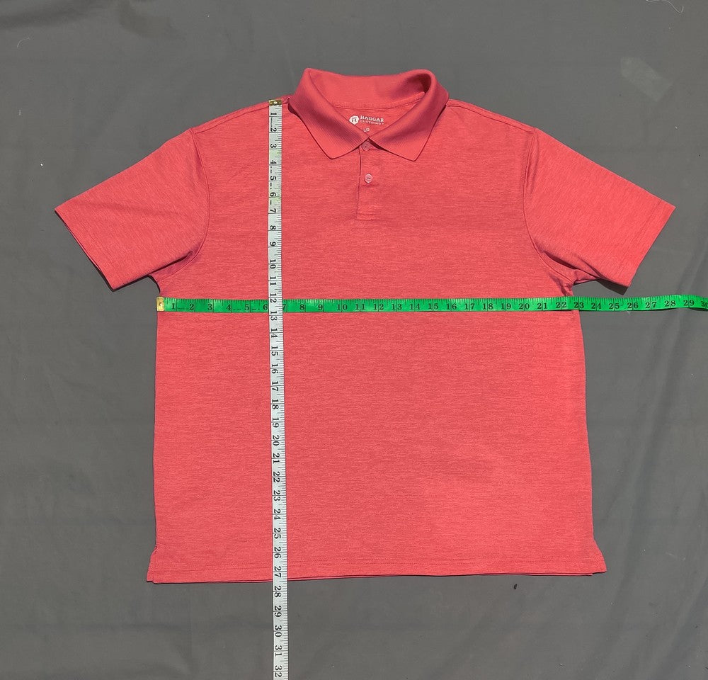 Haggar Sport Peach Polo T Shirt