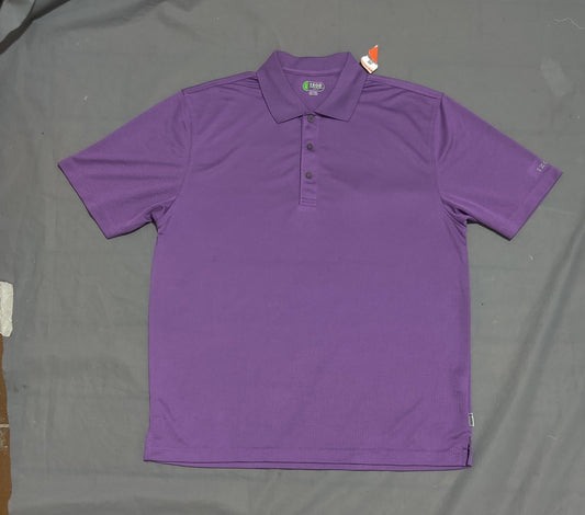 Izod Men Sport Purple Polo T Shirt