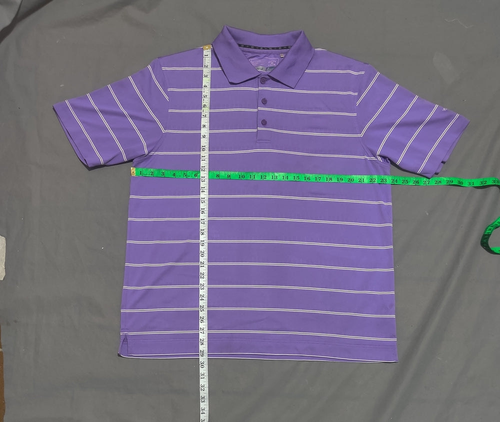 Cutter & Buck Men Sport Purple Polo T Shirt