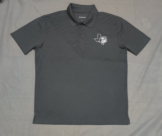 Sport Tek Men Sport Gray Polo T Shirt