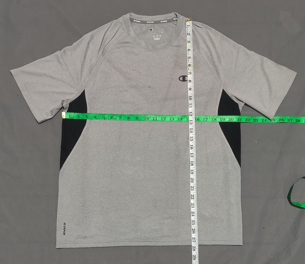 Champion Men Sport Gray T Shirt XL
