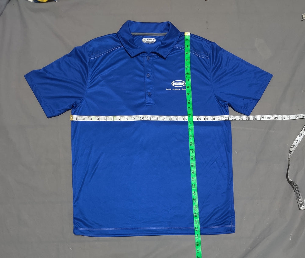 Ontour Men Sport Blue Polo T Shirt