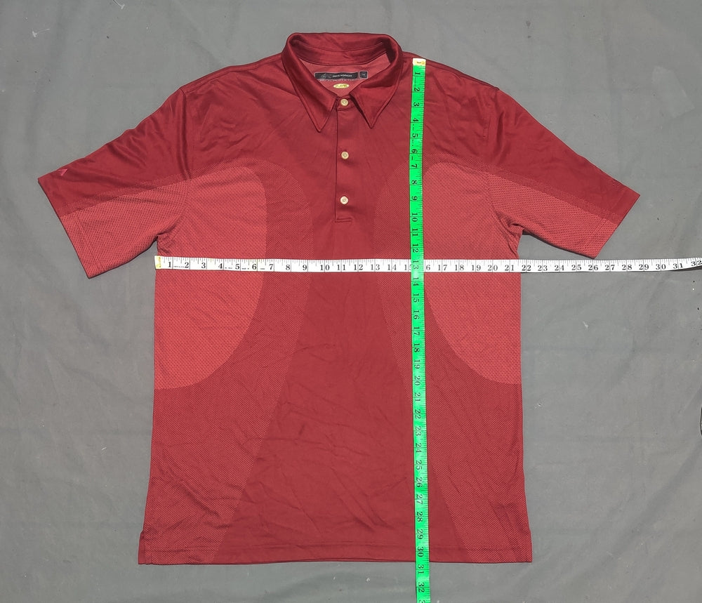 Greg Norman Men Sport Red Polo T Shirt L