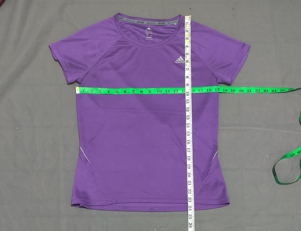 Adidas Women Sport Purple T Shirt – Preloved Labels (view 4)