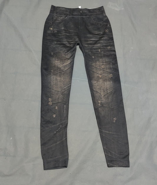 So Nice Jeans Women Brown Sport Tights