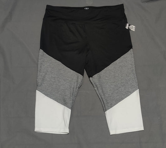 Athletic Works Women Black Sport Tights