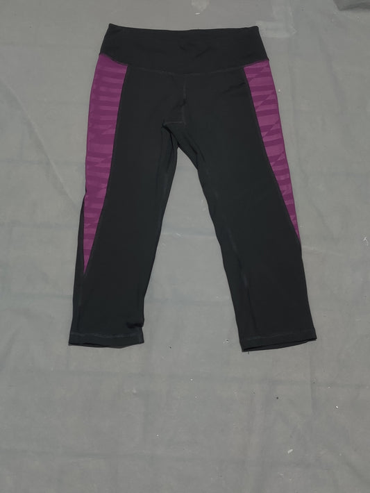 Old Navy Women Black Sport Tights