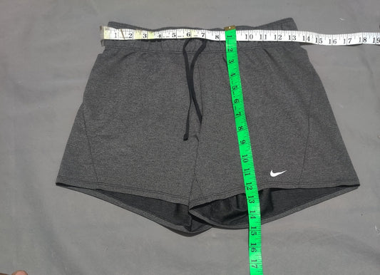Nike Dri Fit Women Gray Sport Short