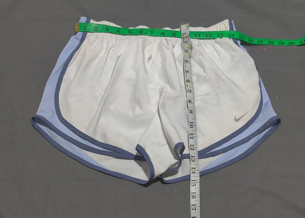 Nike Dri Fit Women White Sport Short