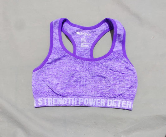Ideology Women Purple Sport Bra