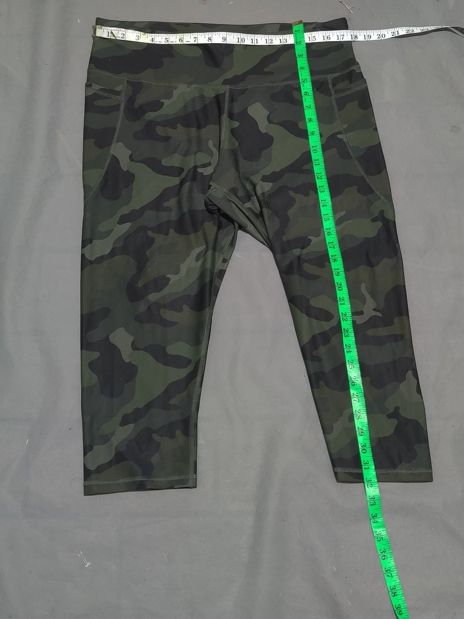 Old Navy Women Camouflage Sport Tights