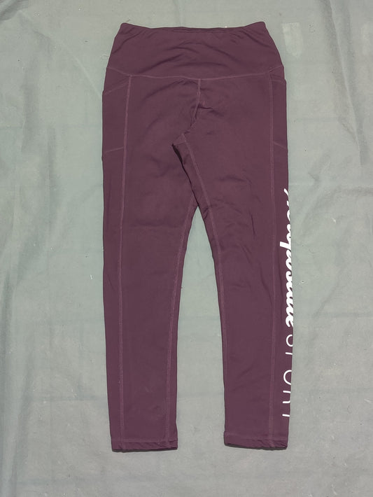 Aeropostale Women Purple Sport Tights