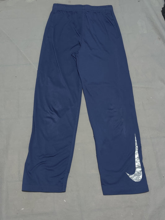 Nike Dri Fit Women Blue Sport Trouser