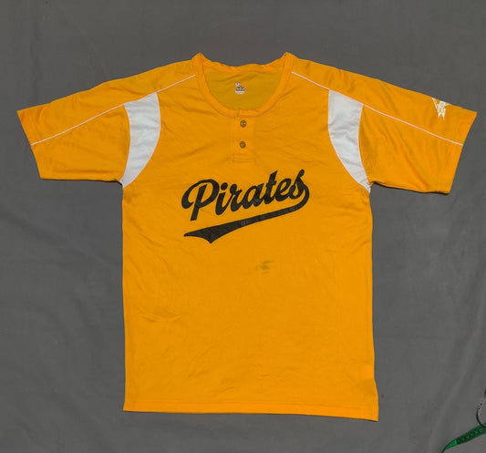 Alleson Men Sport Yellow T Shirt